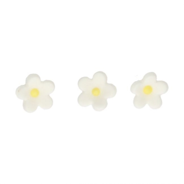Zucker Dekoration - Mini Blumen Mix - Weiss